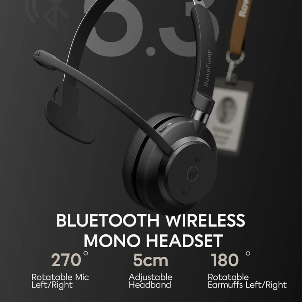 Bluetooth headset with mic